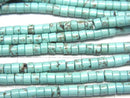 Magnesite Turquoise  Rondelle (Heishi )3x3x2mm 1strand beads (aprx.15inch/37cm)