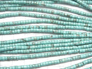 Magnesite Turquoise  Rondelle (Heishi )3x3x2mm 1strand beads (aprx.15inch/37cm)