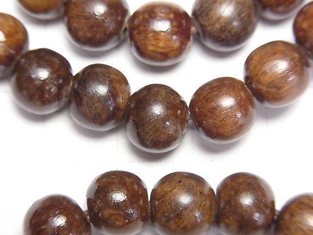 [Video] Malaysian Agarwood Round 9mm Bracelet