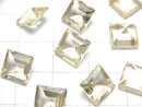 [Video]High Quality Golden Labradorite AAA Loose stone Square Faceted 8x8mm 2pcs