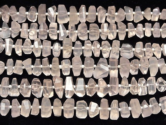 [Video]High Quality Rose Quartz AAA-Faced Nugget half or 1strand beads (aprx.6inch/16cm)