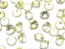 [Video]High Quality Lemon Quartz AAA Loose stone Round Concave Cut 10x10mm 2pcs