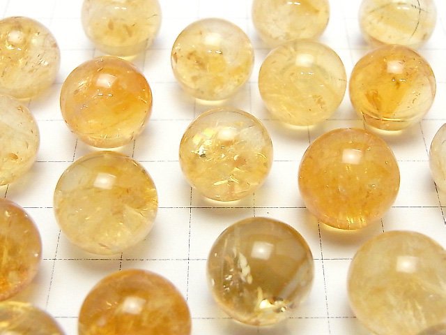 [Video]Citrine AA++ Sphere,Round 15mm 1pc