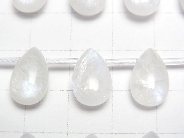 [Video]Royal Blue Moonstone AA++ Pear shape (Smooth) 14x9mm 1strand beads (aprx.6inch/16cm)