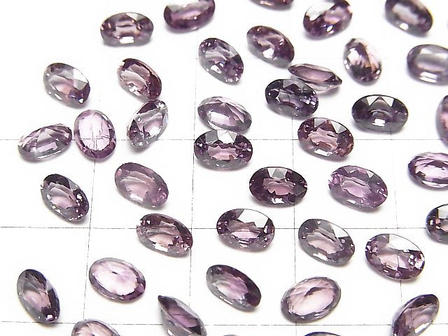 [Video]High Quality Purple Spinel AAA Loose stone Oval Faceted 6x4mm 1pc
