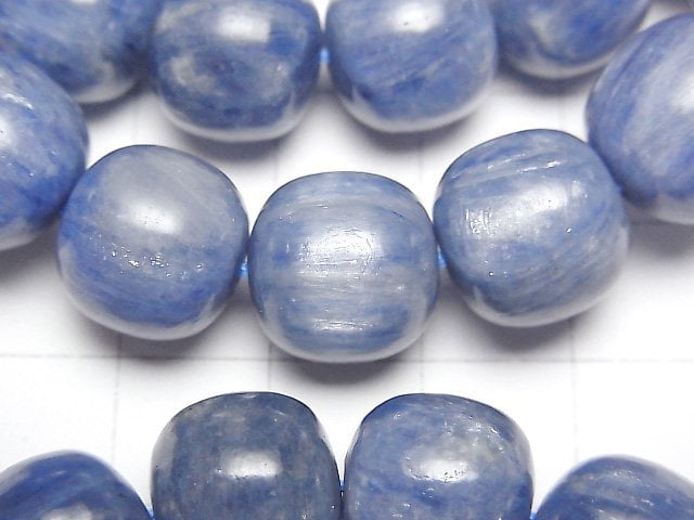 [Video]Kyanite AA++ Semi Round 12.5mm Bracelet