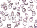 [Video]High Quality Kunzite AAA Loose stone Round Faceted 5x5mm 1pc