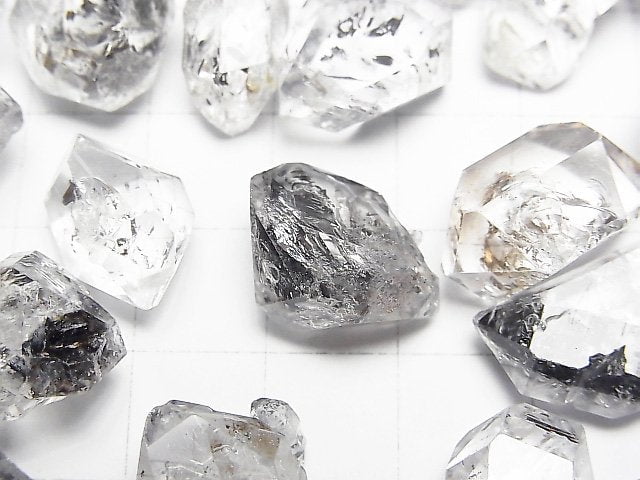 [Video] Pakistan Double Point Crystal Loose stone [S-M size] 3pcs