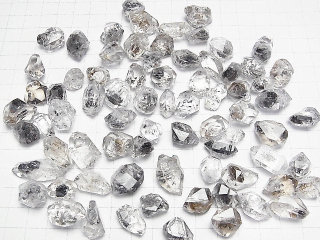 [Video] Pakistan Double Point Crystal Loose stone [S-M size] 3pcs