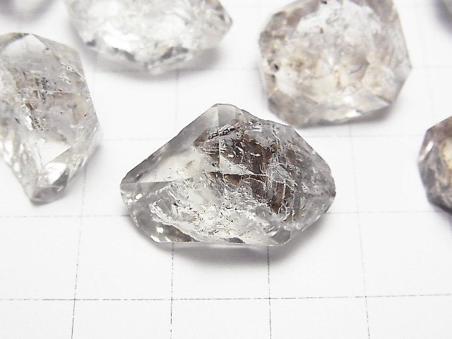 [Video] Pakistan Double Point Crystal Loose stone [M size] 2pcs