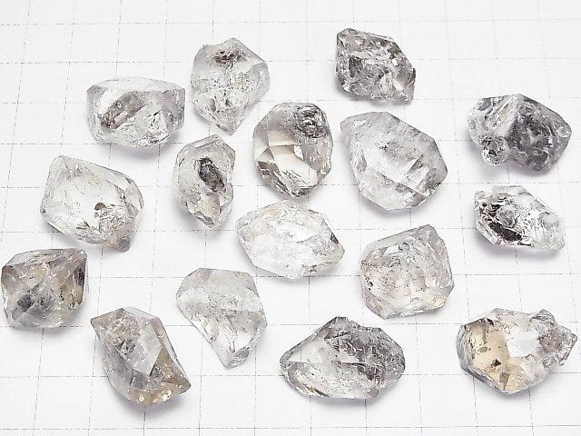 [Video] Pakistan Double Point Crystal Loose stone [M size] 2pcs