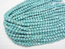 [Video]High Quality! Magnesite Turquoise Cube Shape 7x7x7mm 1strand beads (aprx.15inch/37cm)