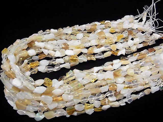 [Video] Ethiopia Opal AA Rough Nugget 1strand beads (aprx.15inch/38cm)