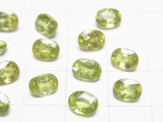 [Video]High Quality Spene AAA Loose stone Oval Faceted 7x5mm 1pc