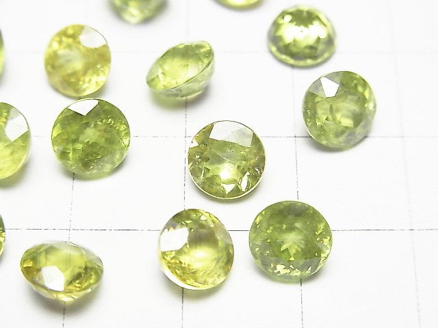 [Video]High Quality Spene AAA Loose stone Round Faceted 7x7mm 1pc