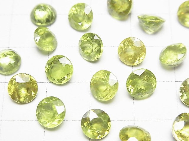 [Video]High Quality Spene AAA Loose stone Round Faceted 7x7mm 1pc