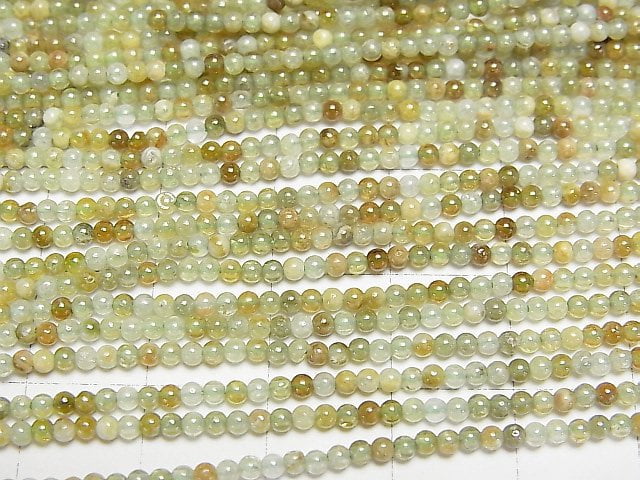 [Video] Grossular Garnet AA+ Round 2mm 1strand beads (aprx.15inch/38cm)