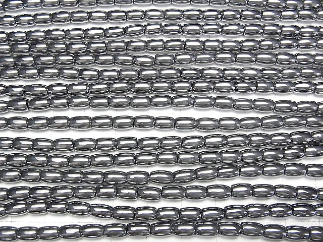 [Video]Terahertz Rice 6x4x4mm 1strand beads (aprx.15inch/38cm)