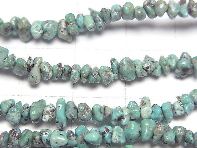 [Video]Turquoise AA Chips (Small Nugget ) 1strand beads (aprx.15inch/38cm)