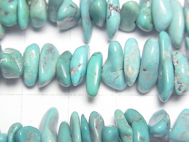 [Video]Turquoise AA+ Chips (Small Nugget ) half or 1strand beads (aprx.15inch/36cm)