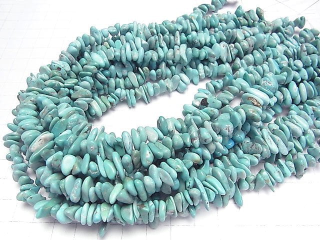 [Video]Turquoise AA+ Chips (Small Nugget ) half or 1strand beads (aprx.15inch/36cm)