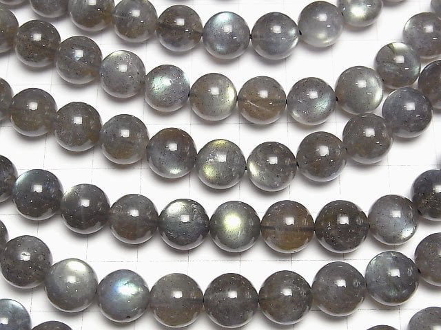 [Video] High quality Labradorite AAA Round 10mm 1/4 or 1strand beads (aprx.15inch/38cm)