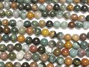 [Video] Madagascar Ocean Jasper Round 8mm 1strand beads (aprx.15inch/36cm)