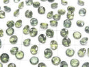 [Video]High Quality Green Apatite AAA Loose stone Round Faceted 5x5mm 3pcs