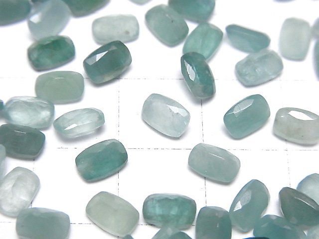 [Video]Grandidierite AA++ Loose stone Rectangle Faceted 6x4mm 3pcs