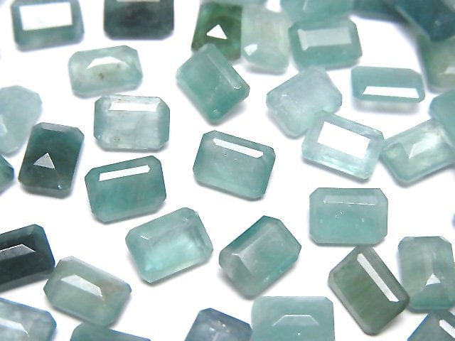 [Video]Grandidierite AA++ Loose stone Rectangle Faceted 7x5mm 3pcs