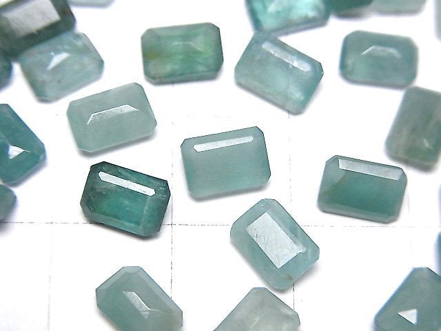 [Video]Grandidierite AA++ Loose stone Rectangle Faceted 7x5mm 3pcs