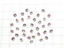 [Video]High Quality Dragon Garnet AAA Loose stone Round Faceted 4x4mm 1pc