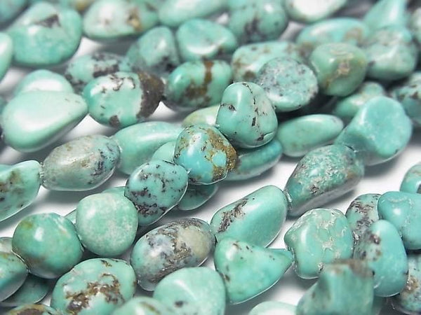 [Video] Turquoise AA+ Nugget Half or 1 Strand Bead (approx. 15 inches/38 cm)