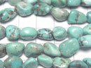 [Video] Turquoise AA+ Nugget Half or 1 Strand Bead (approx. 15 inches/38 cm)