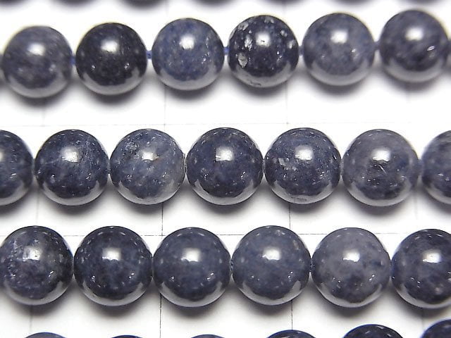 [Video]Sapphire AA+ Round 6mm half or 1strand beads (aprx.15inch/37cm)