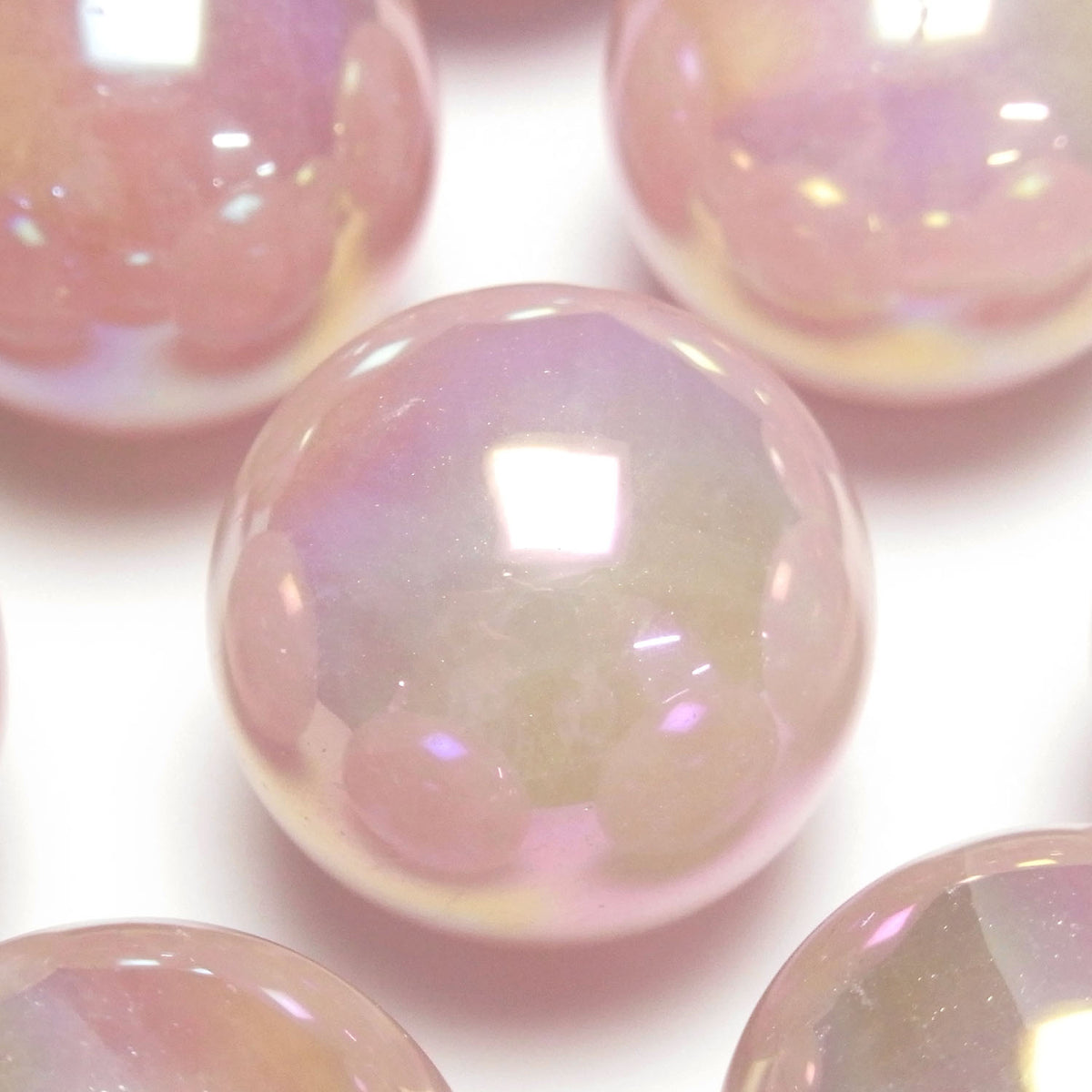 FlashRose Quarz Kugel Rund 30mm 1 Stück
