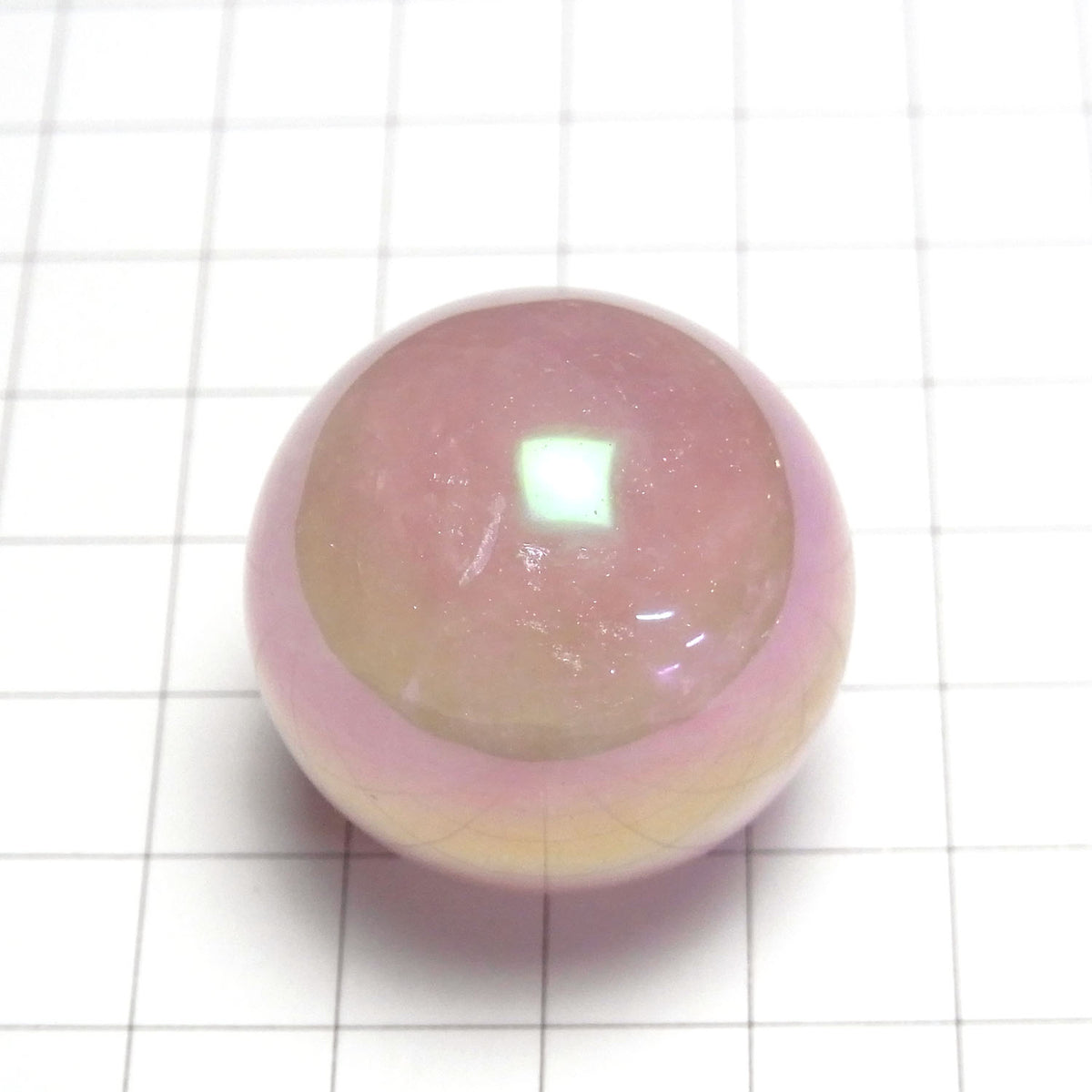 FlashRose Quarz Kugel Rund 30mm 1 Stück