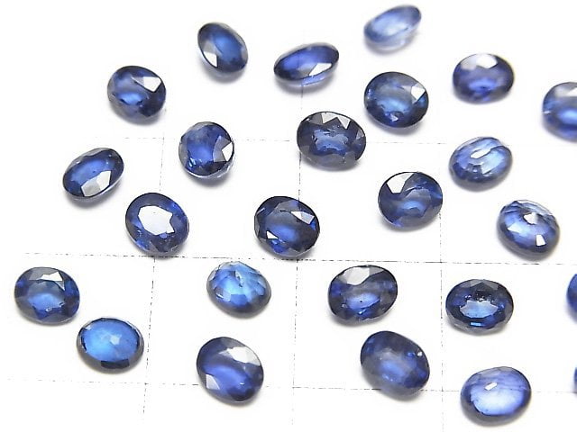 [Video]High Quality Sapphire AAA Loose stone Oval Faceted 5x4mm 1pc