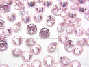 [Video] Cubic Zirconia AAA Loose stone Round Faceted 4x4mm [Pink] 20pcs