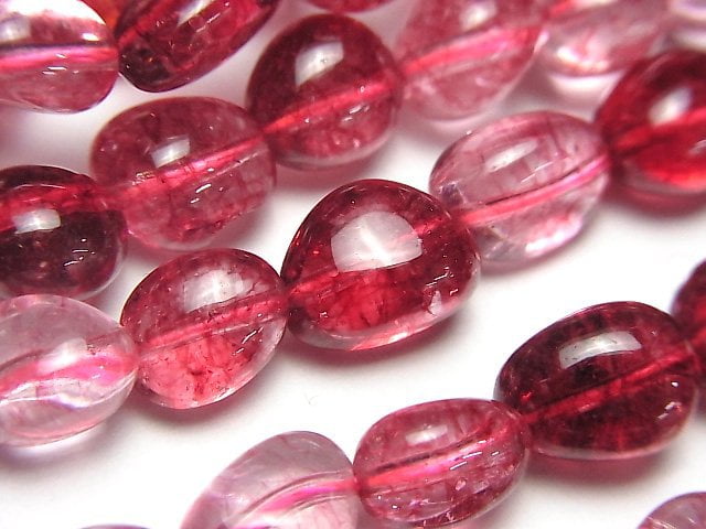 Cracked Crystal Gemstone Beads