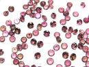 [Video]High Quality Pink Tourmaline AAA Loose stone Round Faceted 3x3mm [Dark color] 3pcs