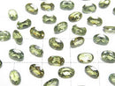 [Video]High Quality Demantoid Garnet AAA Loose stone Oval Faceted 6x4mm 1pc