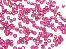 [Video]High Quality Ruby AAA Loose stone Round Faceted 3x3mm 2pcs