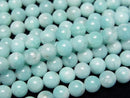 [Video] Peruvian Amazonite AA Round 6mm 1strand beads (aprx.15inch/38cm)