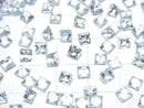 [Video]High Quality Sky Blue Topaz AAA Loose stone Princess cut 4x4mm 10pcs