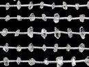 [Video] Afghanistan double point crystal 1strand beads (aprx.7inch/17cm)