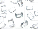 [Video]High Quality Aquamarine AAA- Loose stone Rectangle Faceted 7x5mm 2pcs