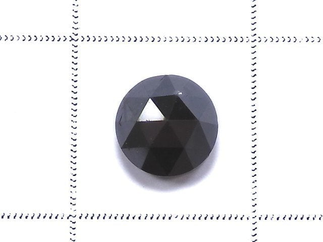 [Video][One of a kind] Black Diamond Loose stone Rose Cut 1pc NO.12