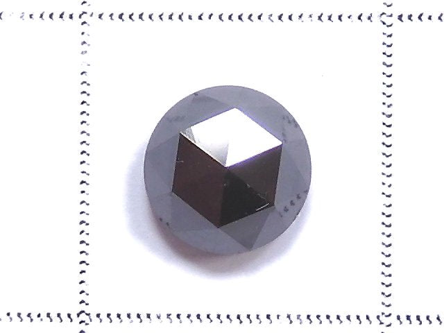 [Video][One of a kind] Black Diamond Loose stone Rose Cut 1pc NO.18