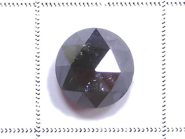 [Video][One of a kind] Black Diamond Loose stone Rose Cut 1pc NO.21